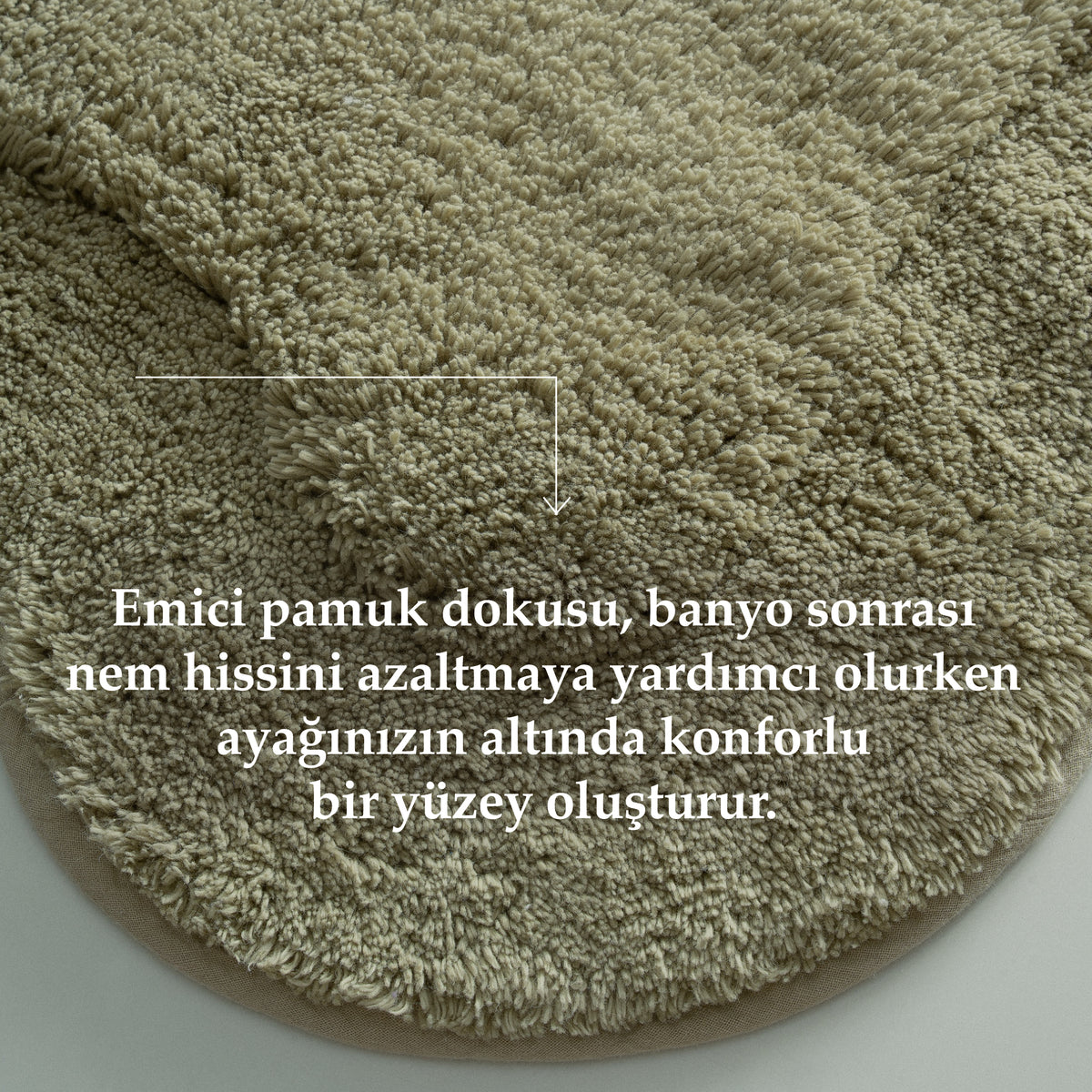 Sara 2'li Banyo Paspas Seti Pamuk Açık Yeşil