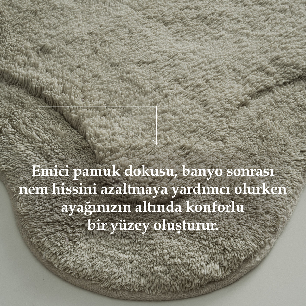 Sara 2'li Banyo Paspas Seti Pamuk Mint