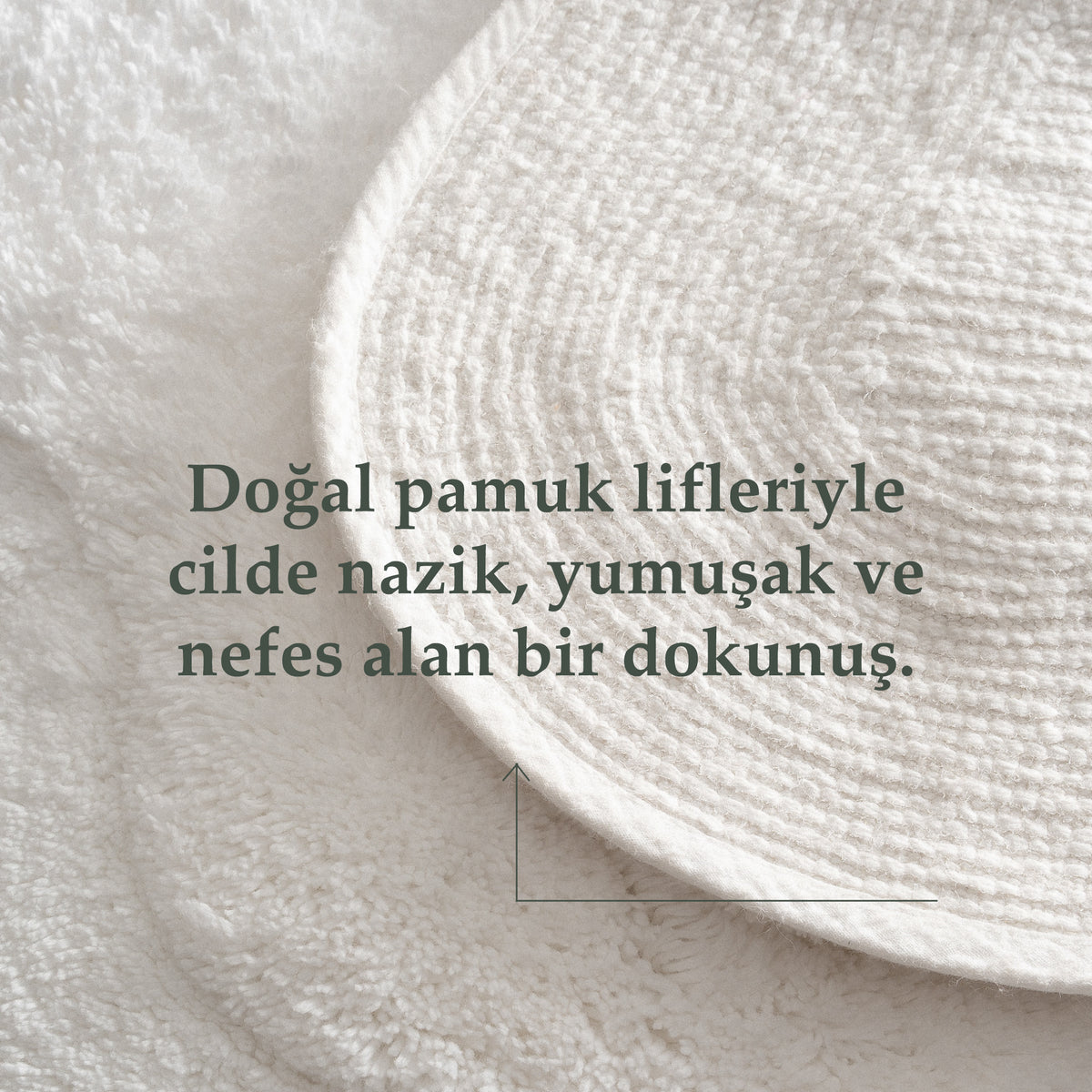 Sara 2'li Banyo Paspas Seti Pamuk Beyaz