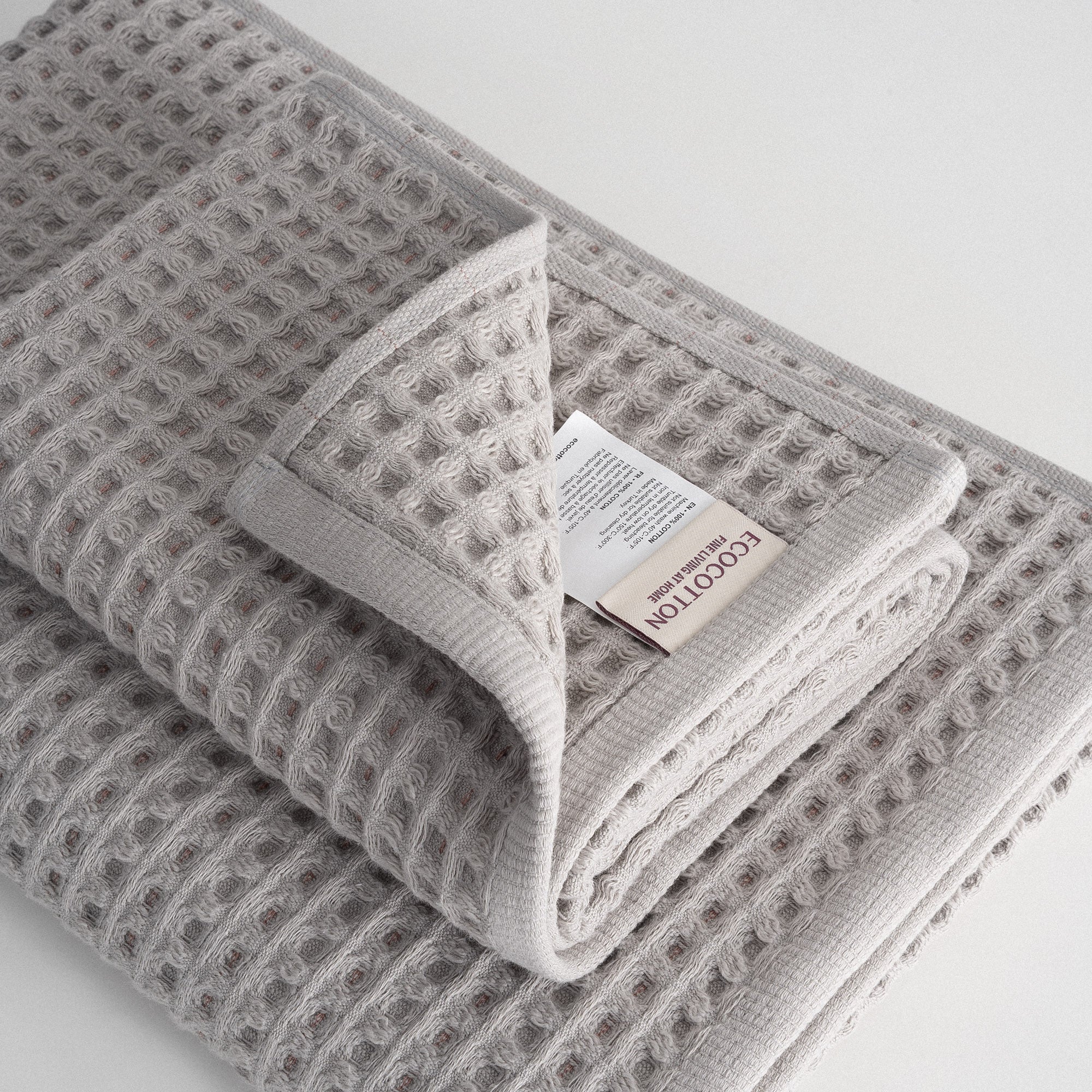 Maysa Microcotton 3 lü Havlu Seti Pamuk Gri