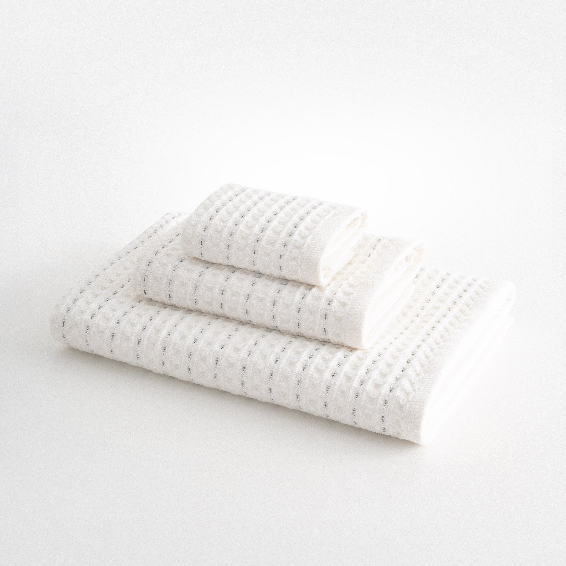 Maysa Microcotton 3 lü Havlu Seti Pamuk Krem/Gri