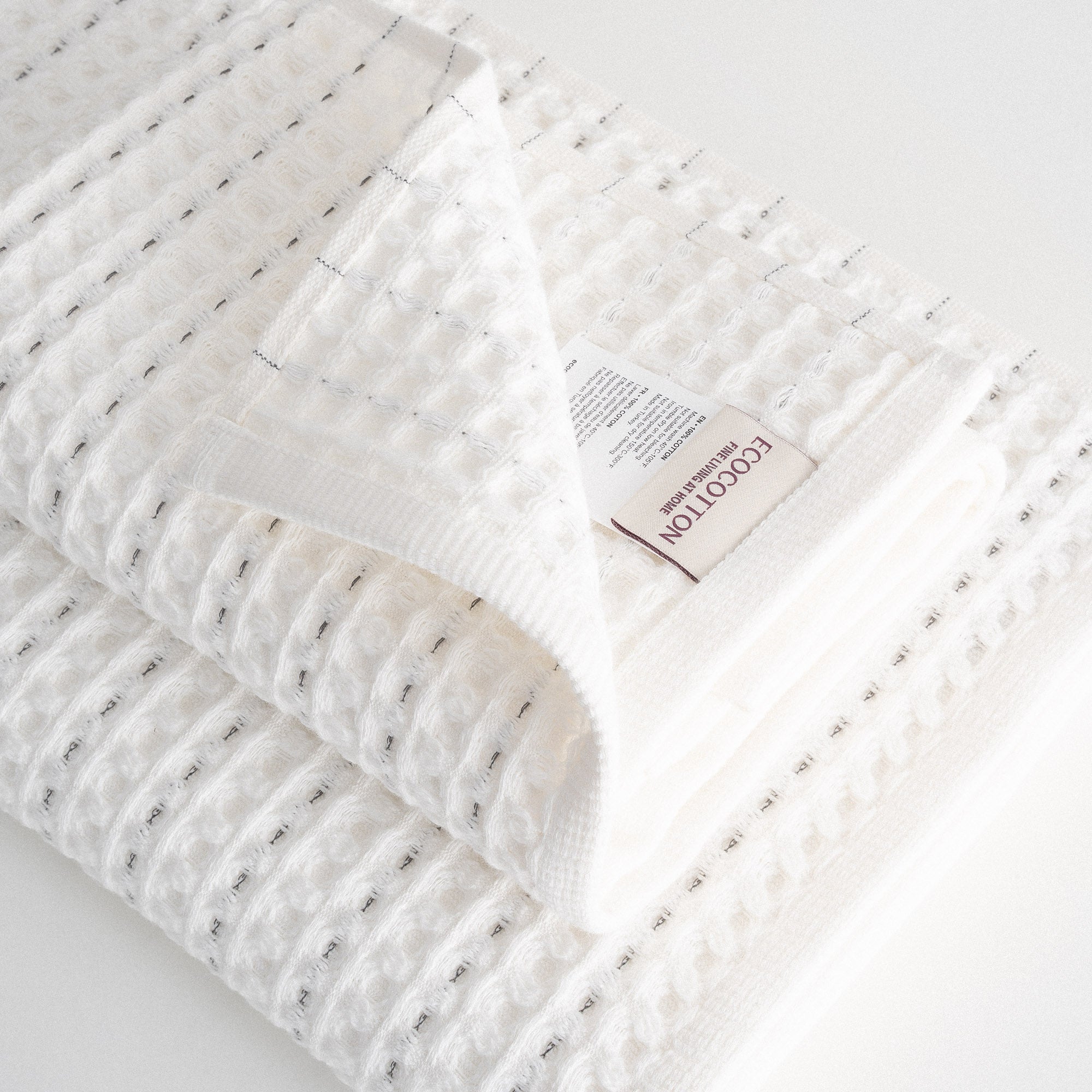 Maysa Microcotton 3 lü Havlu Seti Pamuk Krem/Gri