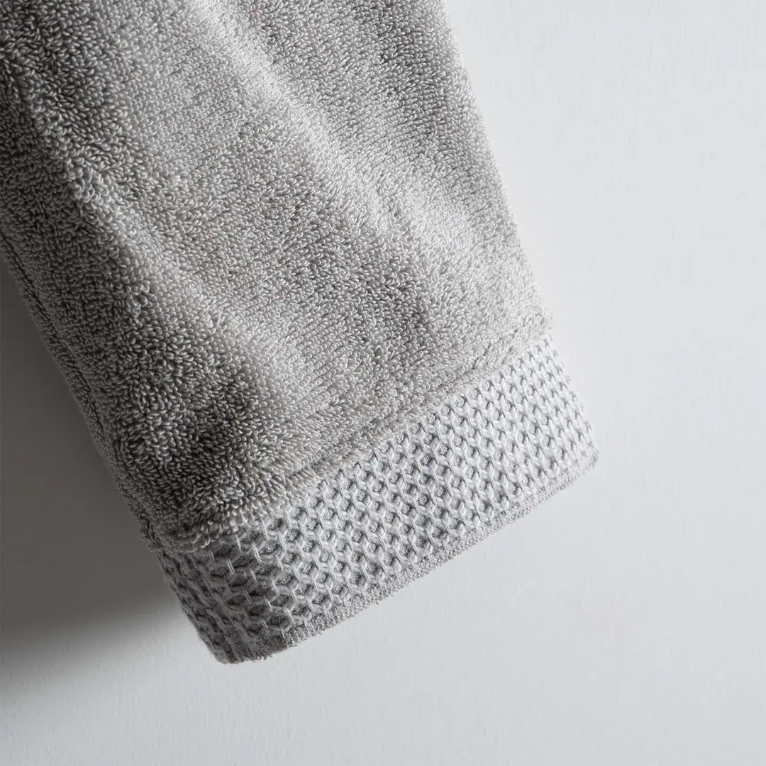 Pure Cotton Erkek Bornoz Organik Pamuk Gri