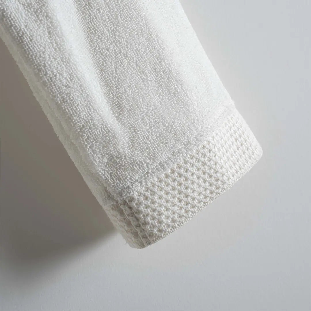 Pure Cotton Kadın Bornoz Organik Pamuk Krem