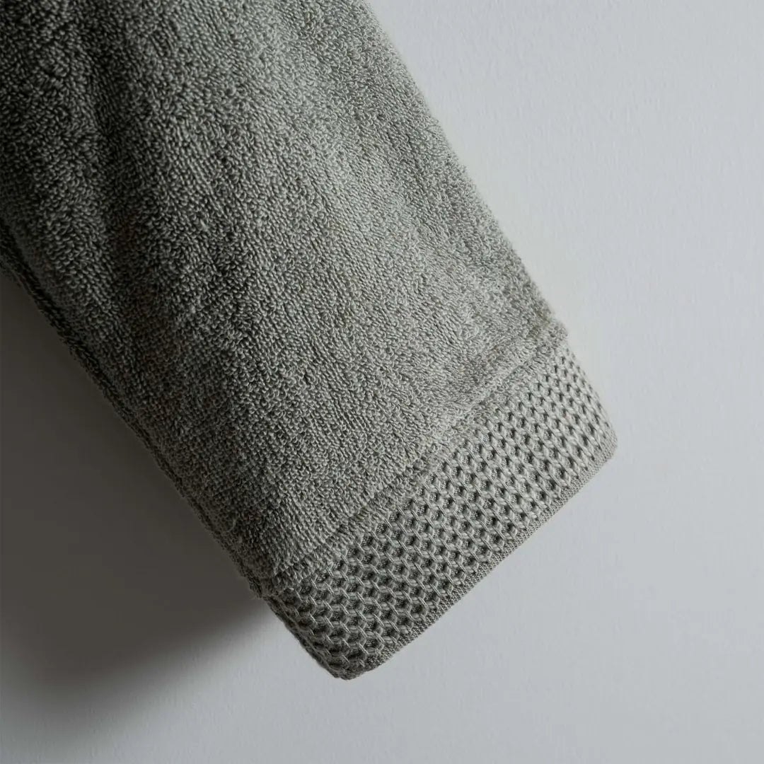 Pure Cotton Kadın Bornoz Organik Pamuk Yeşil