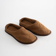 Kapitone Unisex Terlik Kahverengi 36-39 Size