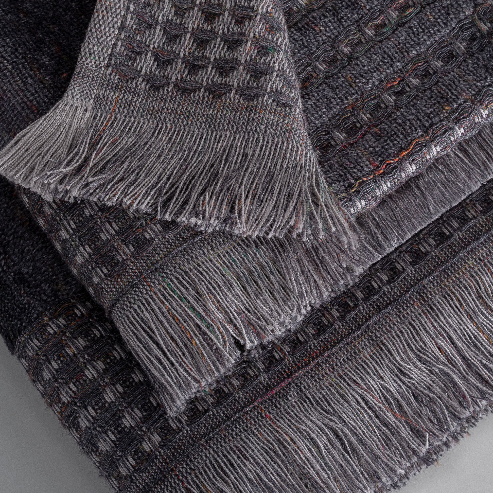 Zeus 3 lü Havlu Seti %100 Organik Pamuk Antrasit – Ecocotton